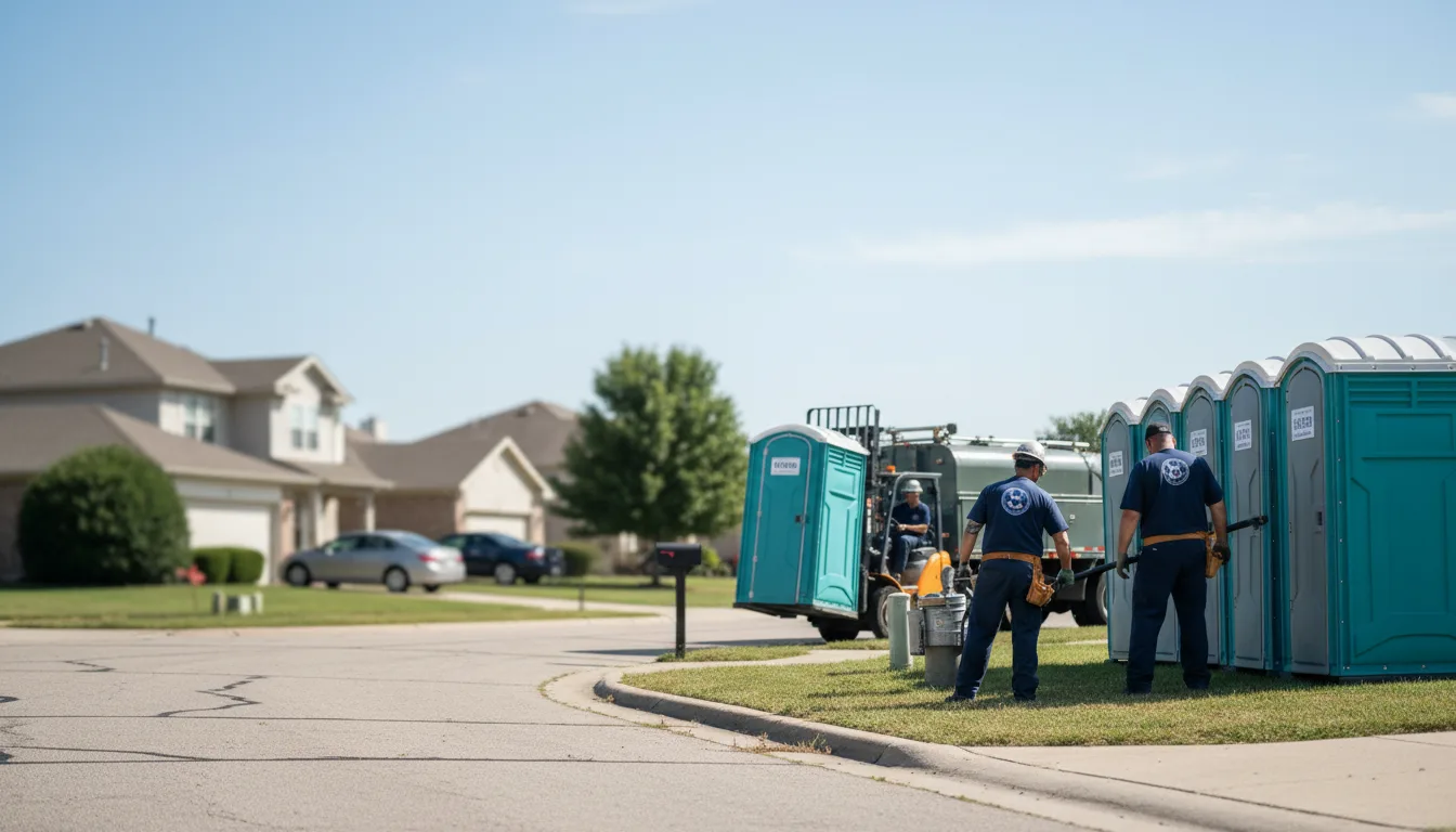 Porta Potty Rental in Frankston, TX near me